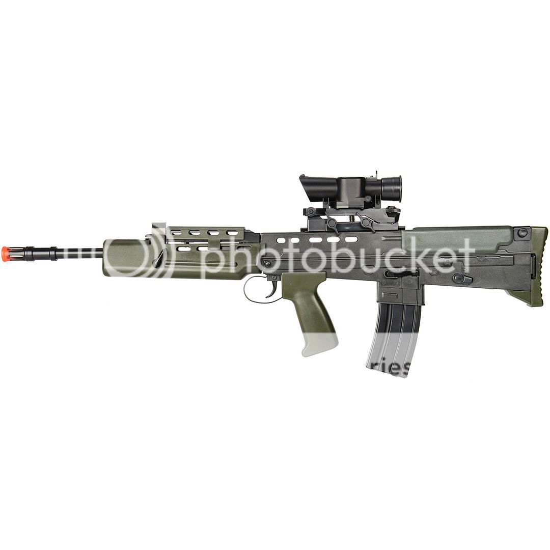 Купить Винтовка Matrix Spring Airsoft Gun 300 FPS SA80 L85 FULL SIZE